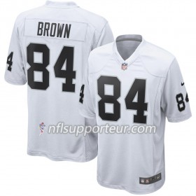 Maillot Homme Oakland Raiders Antonio Brown 84 Nike Blanc